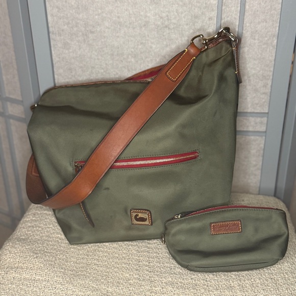 Dooney & Bourke Nylon Wayfarer Hobo Bag - Picture 1 of 6